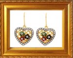 Aros Plata Ench. en Oro