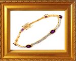 Pulseras Plata Ench.Oro