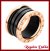 Anillo de Acero Bvlgar B-Zero Black/Rose 3B