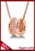 Dije/Cad Acero Bvlgar B-Zero Pav Rose