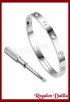 Pulsera A. Quirrgico LOVE PLAT.CZ