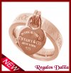 Anillo Tiffan 2 Corazones ROSE