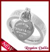 Anillo Tiffan 2 Corazones PLATINUM