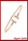 Pulsera Tiffan Esclava T ROSE C/CRIST