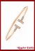 Pulsera Tiffan Esclava T ROSE C/CRIST