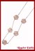 Collar A. Quirrgico Ench. Oro Trbol Ros